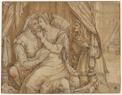 Casal amoroso de Jacob Matham