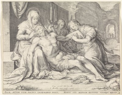 Tremor de Cristo de Jacob Matham