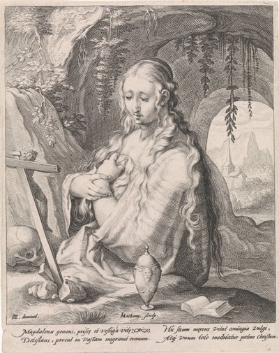 Maria Madalena para Boetawardi de Jacob Matham