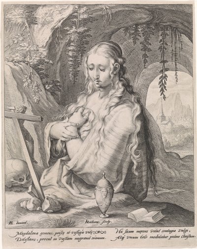 Maria Madalena para Boetawardi de Jacob Matham