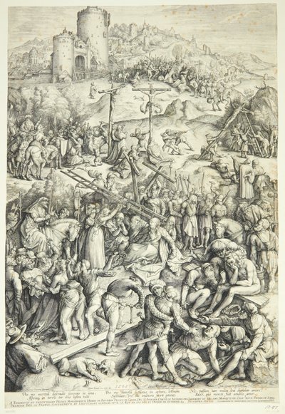 Dinamarquesa:  Golgata de Jacob Matham