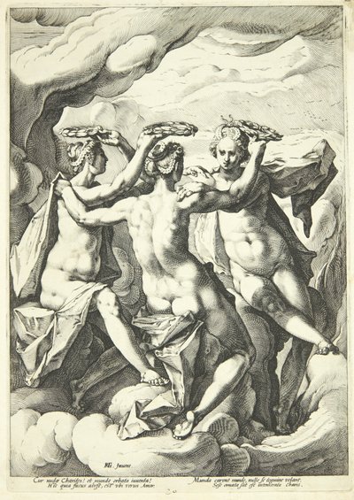 De tre gratier de Jacob Matham