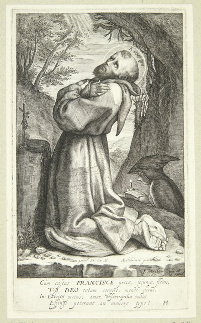 Francisco de Assis de Jacob Matham