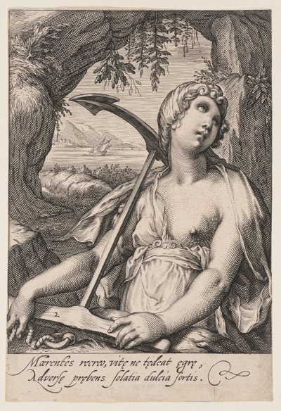 Esperança, de As Sete Virtudes de Jacob Matham