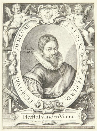 Jan van de Velde o mais velho de Jacob Matham