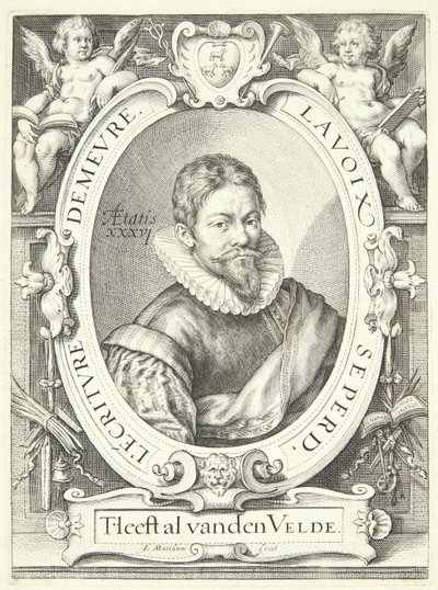 Jan van de Velde o mais velho de Jacob Matham