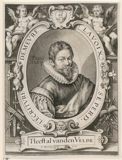 Retrato de Jan van de Velde, o Velho de Jacob Matham