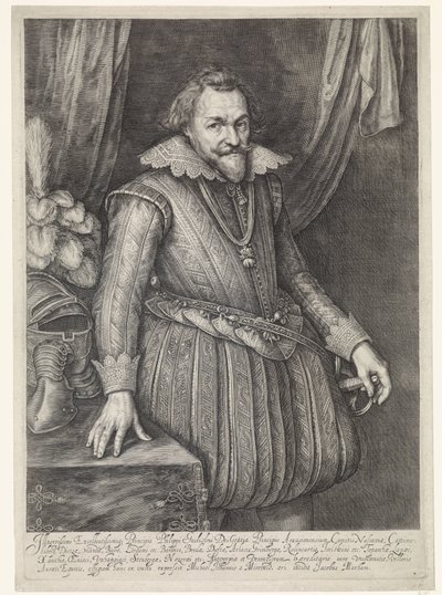 Retrato Philip William, Príncipe de Orange de Jacob Matham