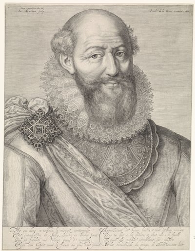 Retrato de Maximilien de Béthune de Jacob Matham