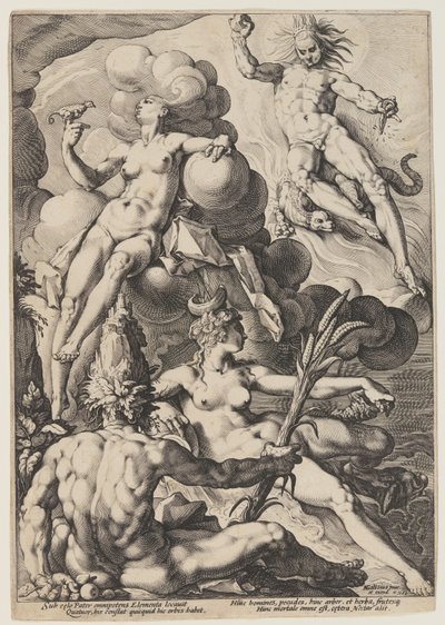 Os quatro elementos de Jacob Matham