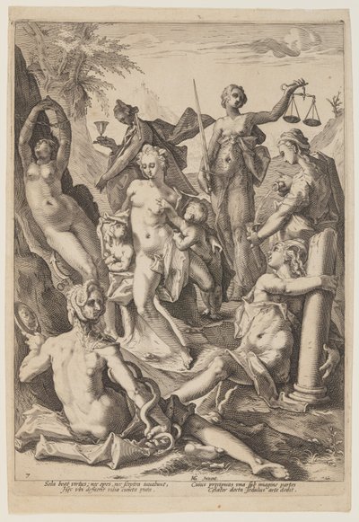 As sete virtudes de Jacob Matham