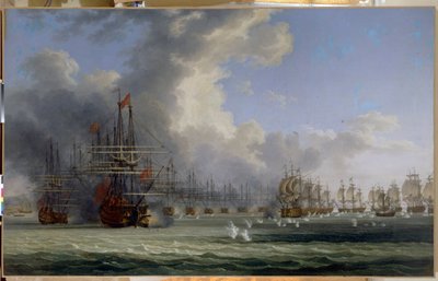 A Batalha de Chesma (Turquia). A Batalha de Chesma. Início da Luta a 5 de Julho de 1770. Após a Revolta de Orlov (1769) e como precursor da Guerra da Independência grega (1821-1829), a frota russa lutou contra a de Jacob Philippe Hackert