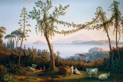 O Golfo de Pozzuoli, de Jacob Philipp Hackert de Jacob Philippe Hackert