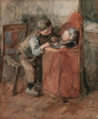 Amor fraternal (wc no papel) de Jacob Simon Kever