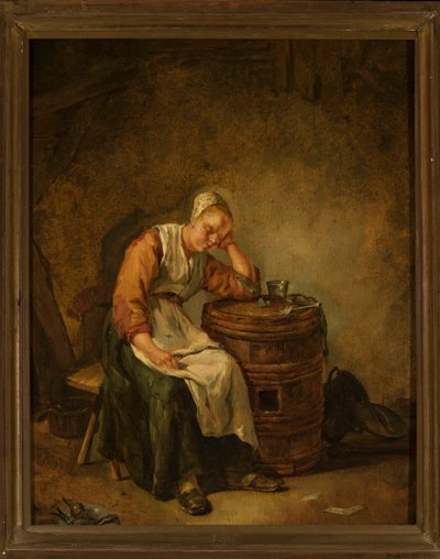 Mulher adormecida de Jacob Toorenvliet