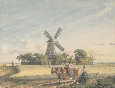 Paisagem, 1785. de Jacob Wilhelm Mechau