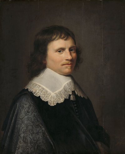 Retrato de um homem de 27 anos de Jacob Willemsz Delff