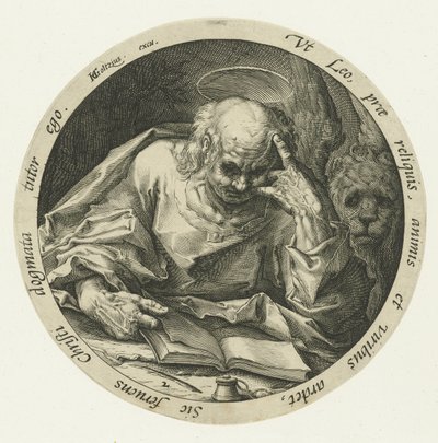 Marca Evangelista
Os quatro evangelistas (título da série) de Jacob de Gheyn (II) (attributed to)