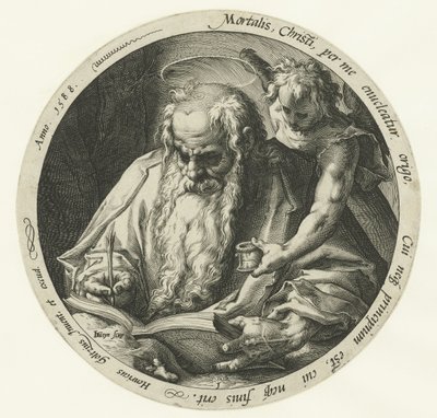 Evangelista Mateus
Os quatro evangelistas (título da série) de Jacob de Gheyn (II)