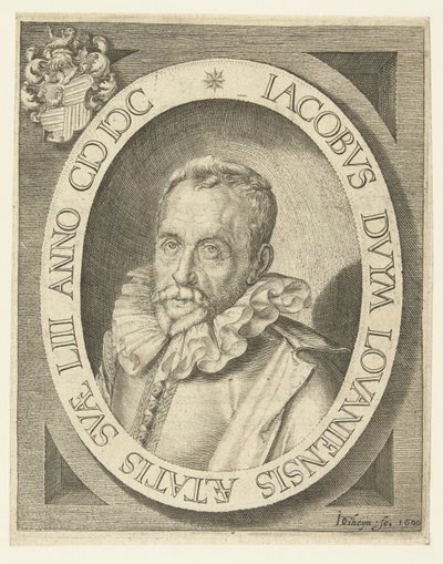 Retrato de Jacobus Duym com 53 anos de Jacob de Gheyn (II)