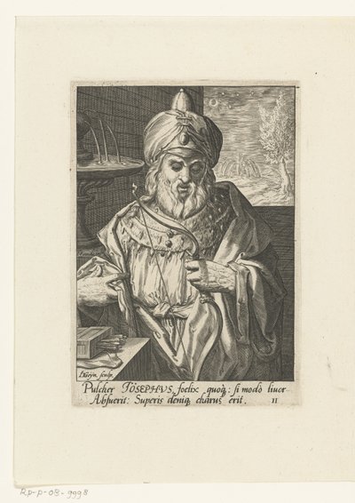 Ancestral José Os ancestrais de Israel (título da série) Os Doze Filhos de Jacó (título da série) de Jacob de Gheyn (II)
