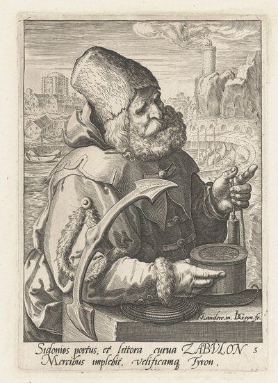 Progenitor Zebulun
Os progenitores de Israel (título da série)
Os doze filhos de Jacob (título da série) de Jacob de Gheyn (II)