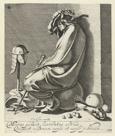 Março adormecido de Jacob de Gheyn (III)