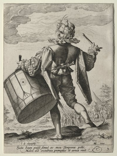 Baterista, 1587. de Jacob de Gheyn II