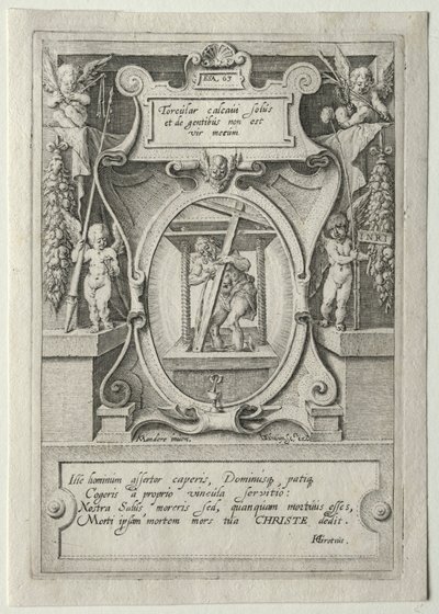 Conjunto Paixão:  Página de título de Jacob de Gheyn II