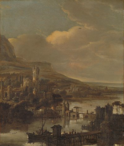 Vista do rio de Jacob de Wet (I) (attributed to)