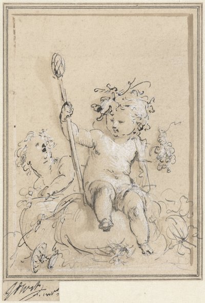 Alegoria da viticultura de Jacob de Wit