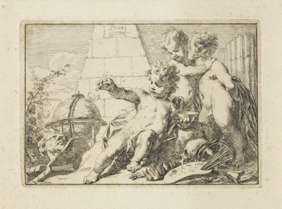 Alegoria da transitoriedade de Jacob de Wit