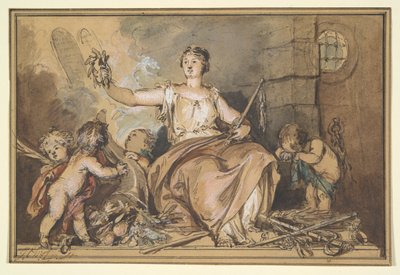 Alegoria da Guerra e da Paz de Jacob de Wit