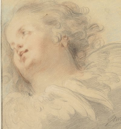 Amorette cabeça para a esquerda de Jacob de Wit