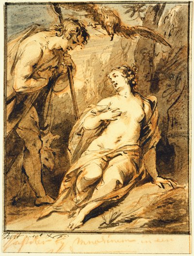 Jupiter und Mnemosyne de Jacob de Wit
