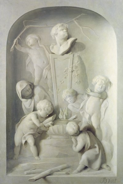 Inverno, 1752 de Jacob de Wit