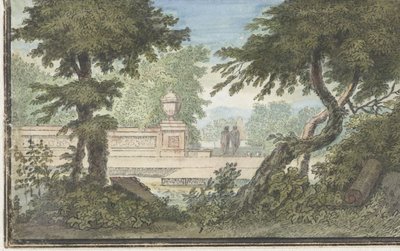 paisagem da Arcádia de Jacob van Liender