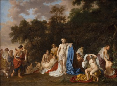 Diana e suas Ninfas de Jacob van Loo