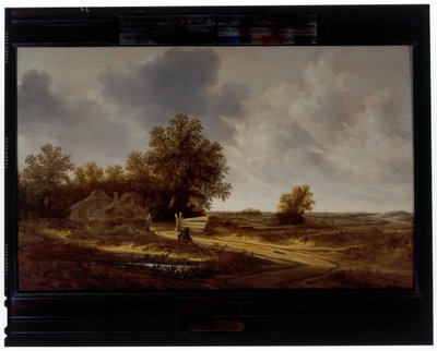 Na berma da estrada de Jacob van Mosscher