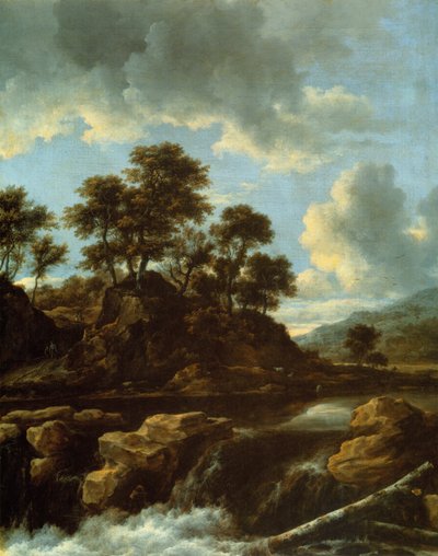 A cachoeira de Jacob van Ruisdael