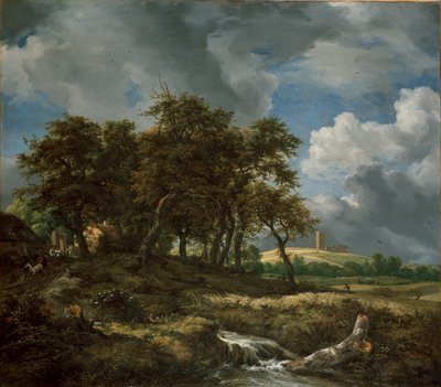 Paisagem perto de Muiderberg, início da década de 1650 de Jacob van Ruisdael