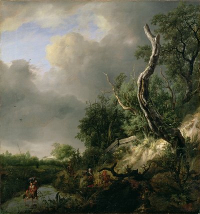 As dunas perto de Haarlem de Jacob van Ruisdael