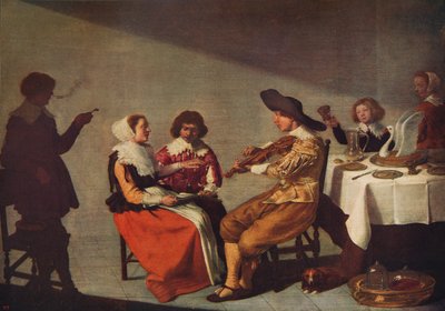 Festa Musical, 1631, c1915 de Jacob van Velsen