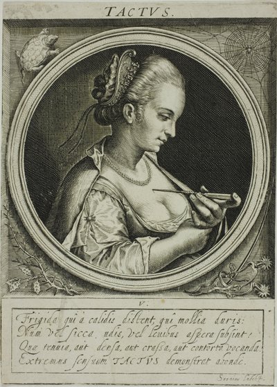 Sentir, prato cinco de Os Cinco Sentidos de Jacob van der Heyden