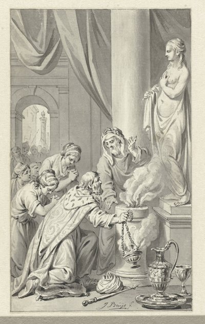 A idolatria de Salomão de Jacobus Buys