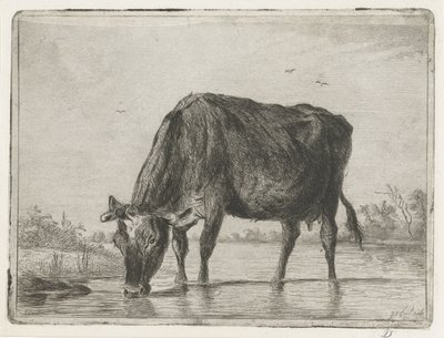 Bebida de vaca de Jacobus Cornelis Gaal