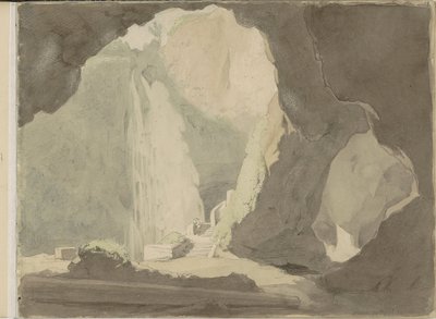 Cachoeira em Tivoli de Jacobus Everhardus Josephus van den Berg