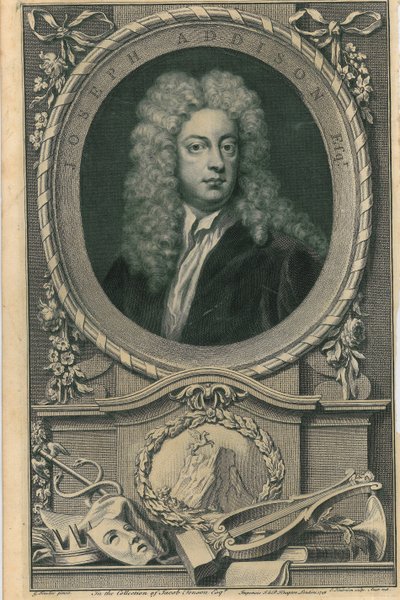 Joseph Addison de Jacobus Houbracken