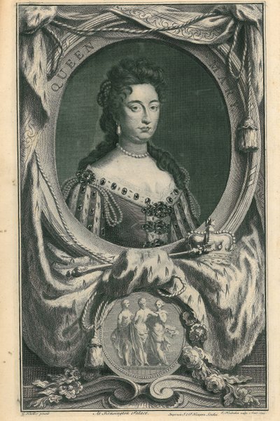 Queen Mary de Jacobus Houbracken