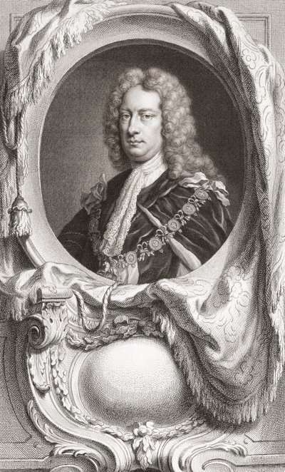 Charles Spencer, 3º conde de Sunderland de Jacobus Houbraken